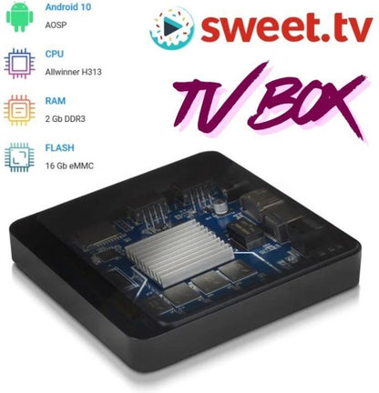 Sweet.TV box 2, + balík L na 12 mesiacov